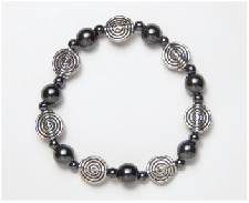 Metal Spiral Magnetic Stretch Bracelet