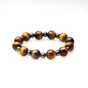 Tiger Eye Magnetic Stretch Bracelet