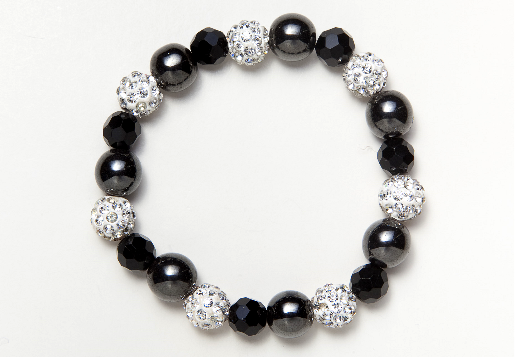 Shamballa Beads Bracelet -M0116-BSSC 