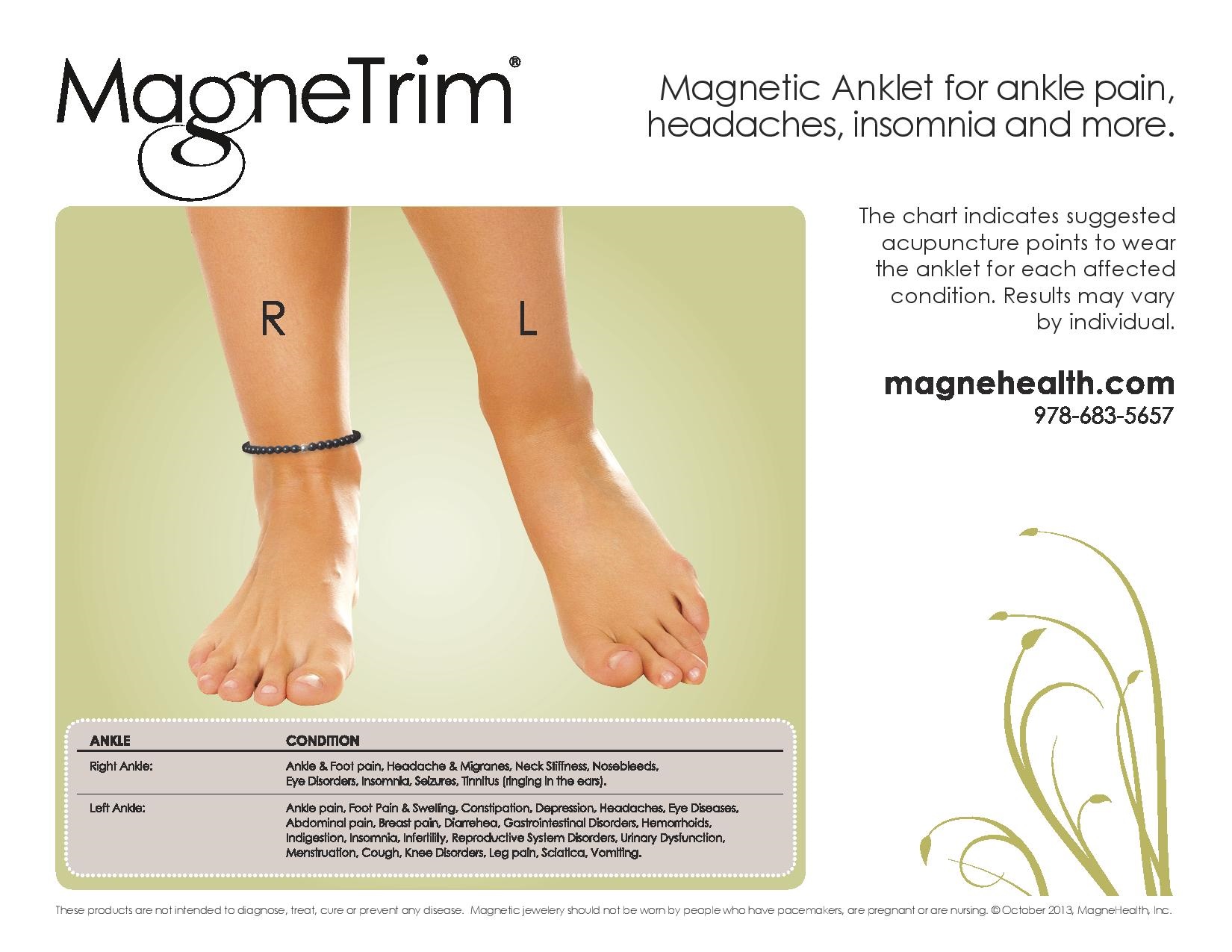 Elegant Women's Pure Copper Magnetic Therapy Anklet/Large Bracelet –  Smarter LifeStyle Shop